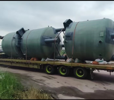 為廣州某公司生產的攪拌罐發(fā)貨